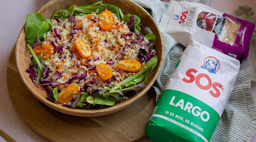 Ensalada quinoa verduras
