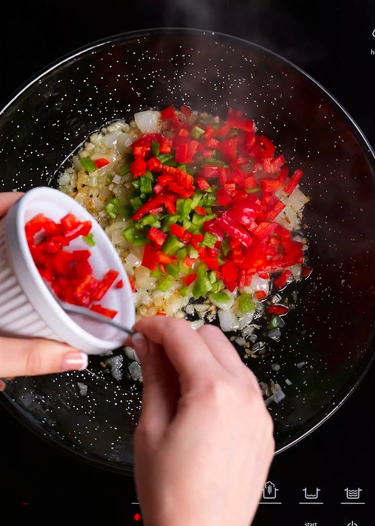 Sofrito de Arroz caldoso con calamares