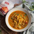 Arroz caldoso con calamares