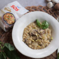 Risotto de champiñones cremoso