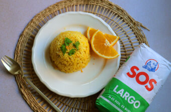 Arroz a la naranja