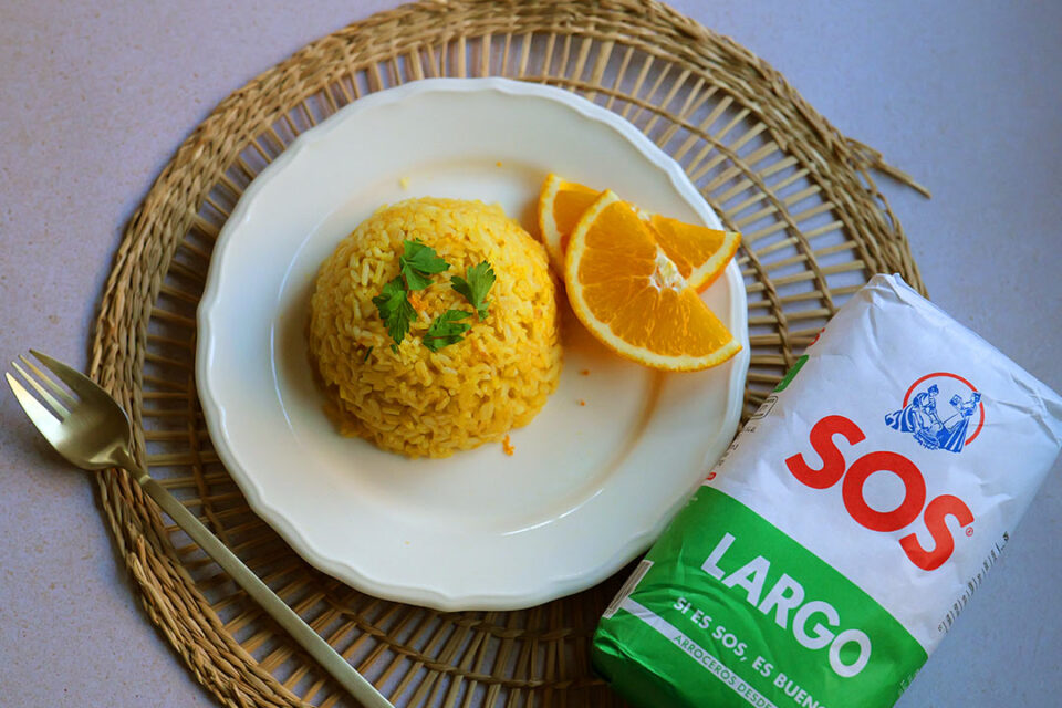 Arroz con naranja, un delicioso abrazo de sabores