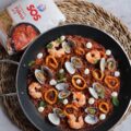 Fideúa de pescado sencilla