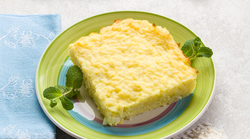 ¿Qué hace especial al arroz en la repostería?