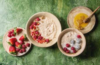 Postres deliciosos con arroz