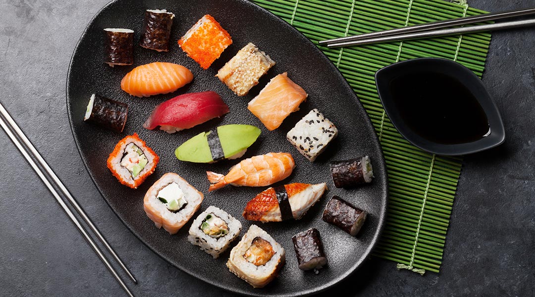 Los primeros registros del sushi