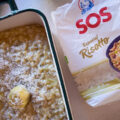 arroz con galeras y alcachofas