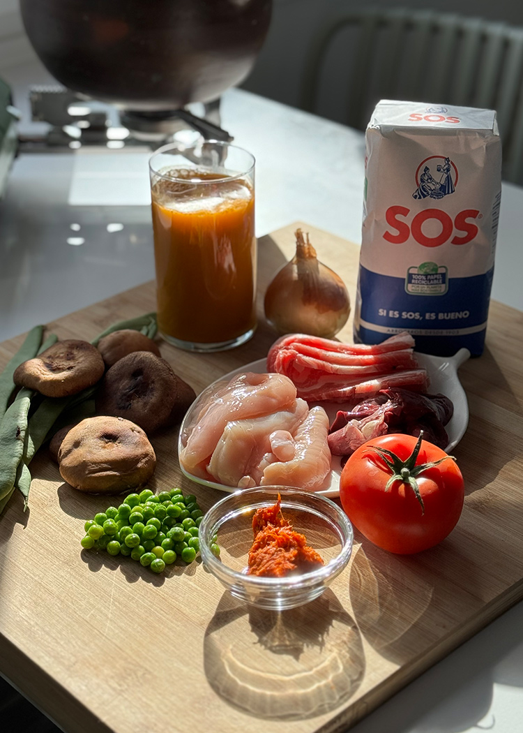 Ingrediente de arros brut