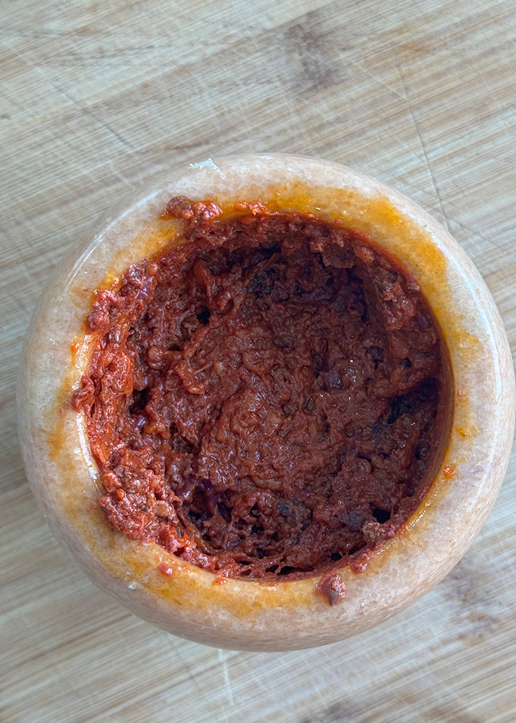 Mezcla de sobrasada para arros brut
