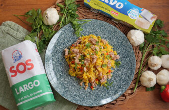 Arroz con atún