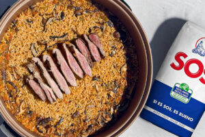imagen receta Arroz con presa ibérica: Una receta fácil, sabrosa y perfecta para sorprender