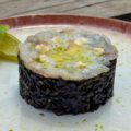 Paella de arroz negro