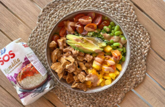 Poke bowl de pollo