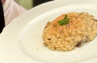 Risotto de champiñones