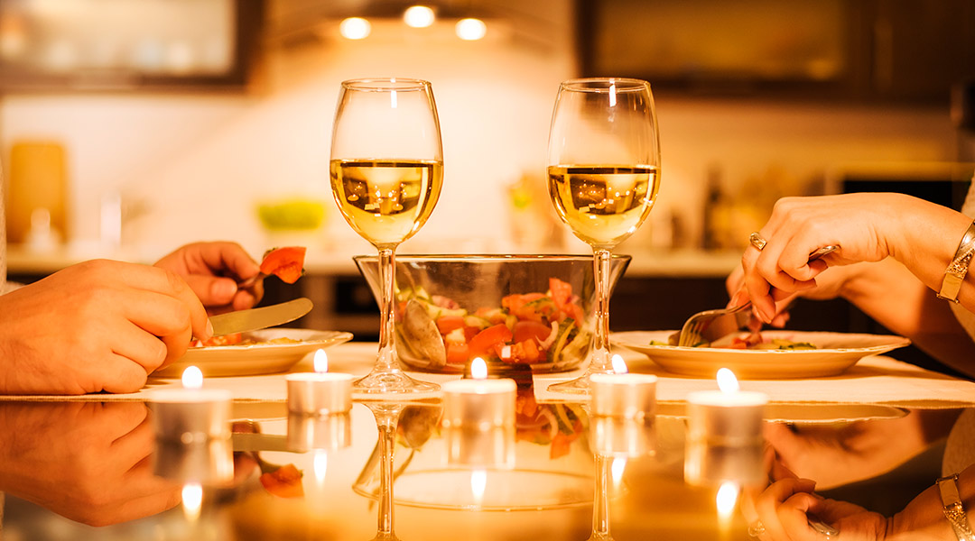 Claves para una cena romántica perfecta