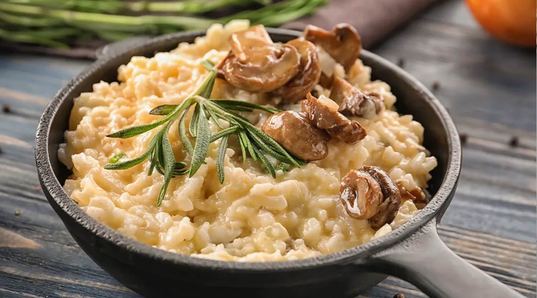 El fascinante origen del risotto