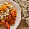 pimientos rellenos con arroz