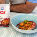 arroz meloso con pulpo y gambas
