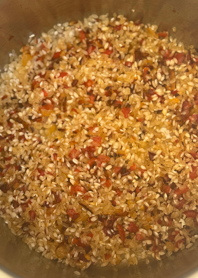 nacara arroz para arroz meloso con pulpo y gambas