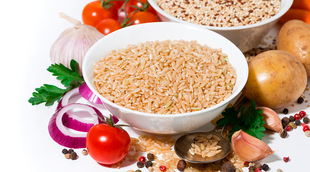 Perfil nutricional: quinoa vs arroz integral