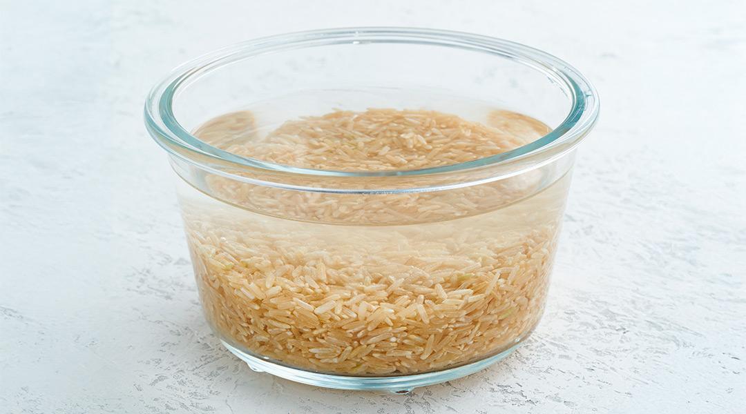 Métodos óptimos de cocción del arroz integral