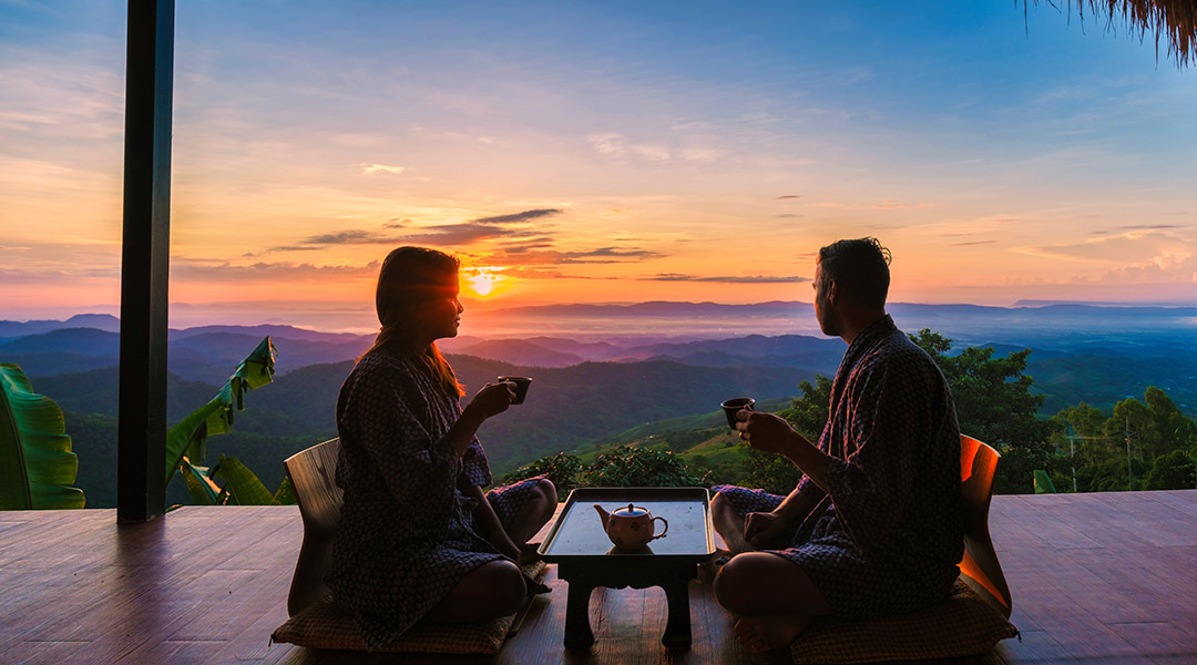 La tradición del té y las bebidas