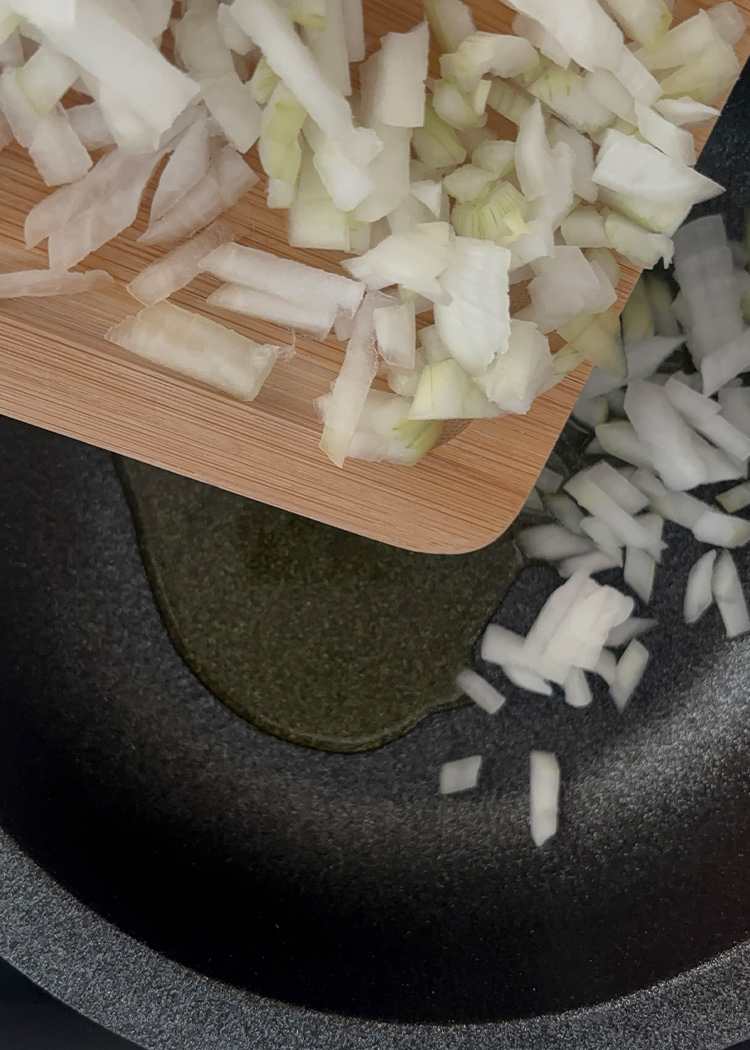 sofrito para arroz con menestra 