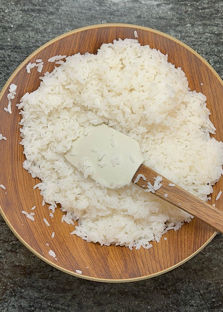 preparar arroz para poke hawaiano