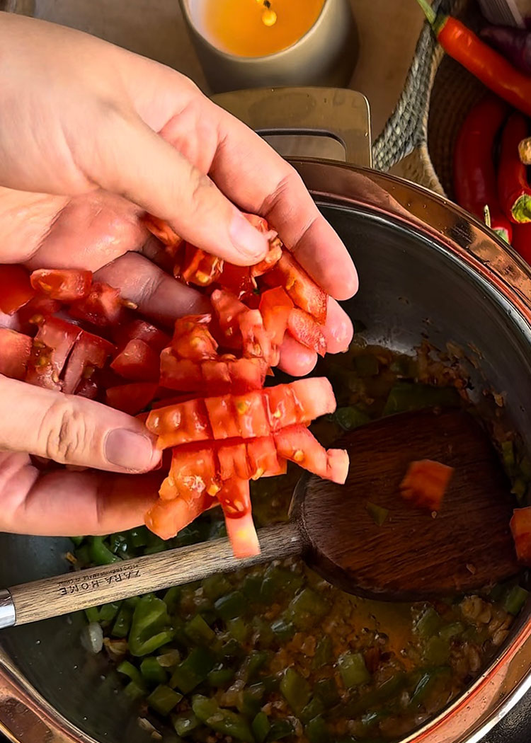 sofrito para kitchari