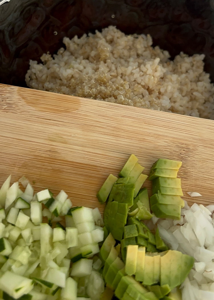 aguacate para arroz y quinoa 