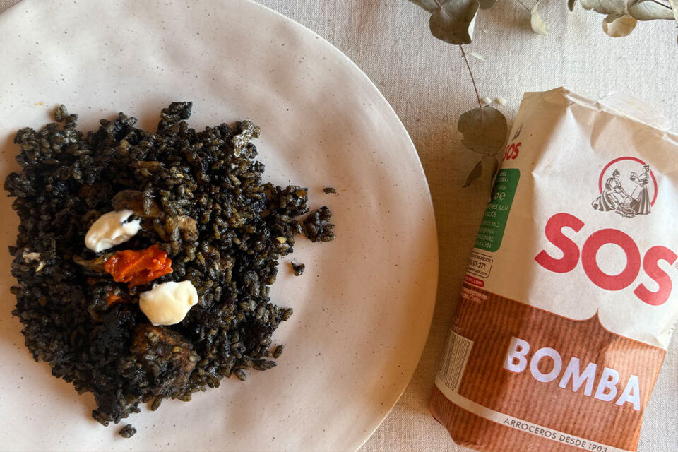 Delicioso arroz mar y montaña