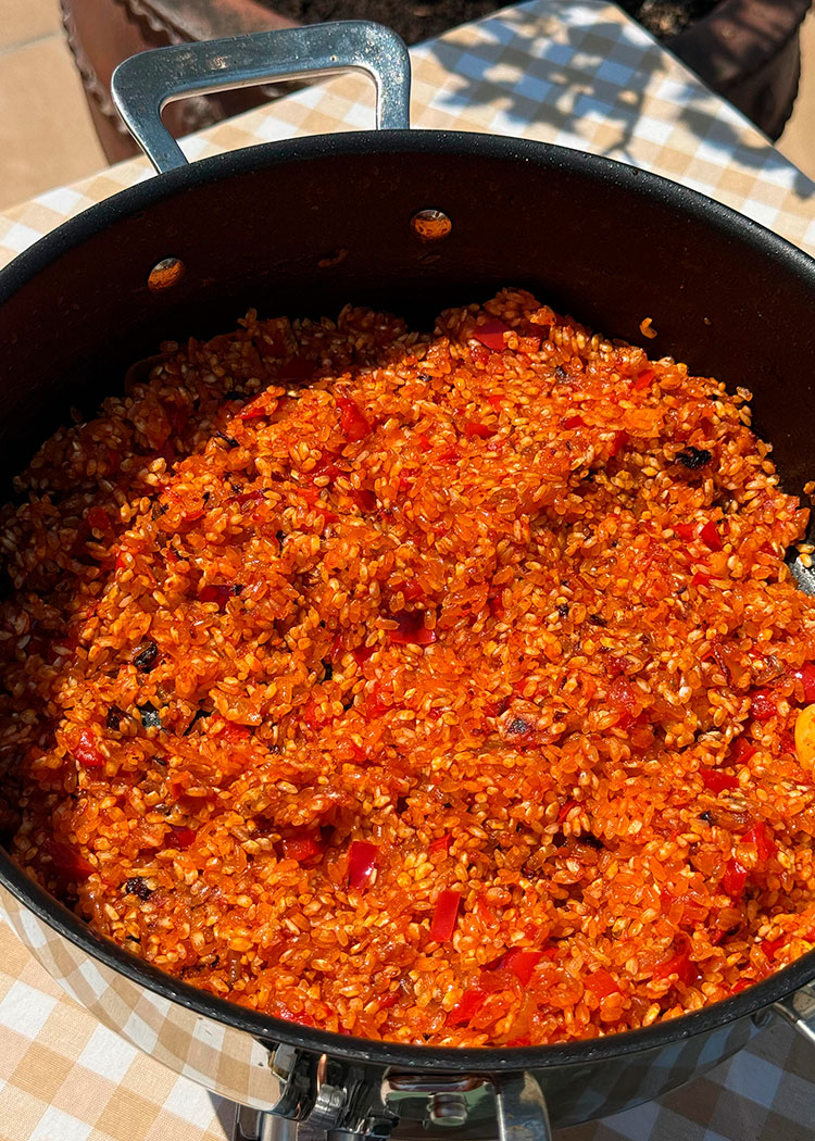 nacara el arroz para arroz caldoso con bogavante