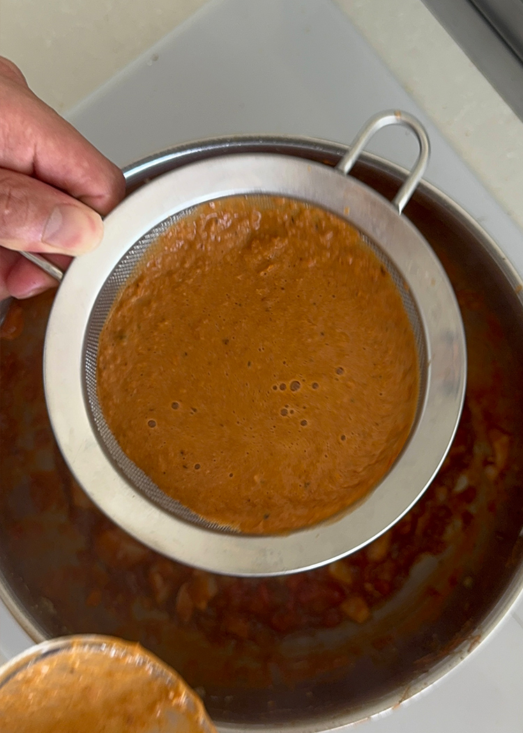 jugo de gambas para arroz caldoso de marisco