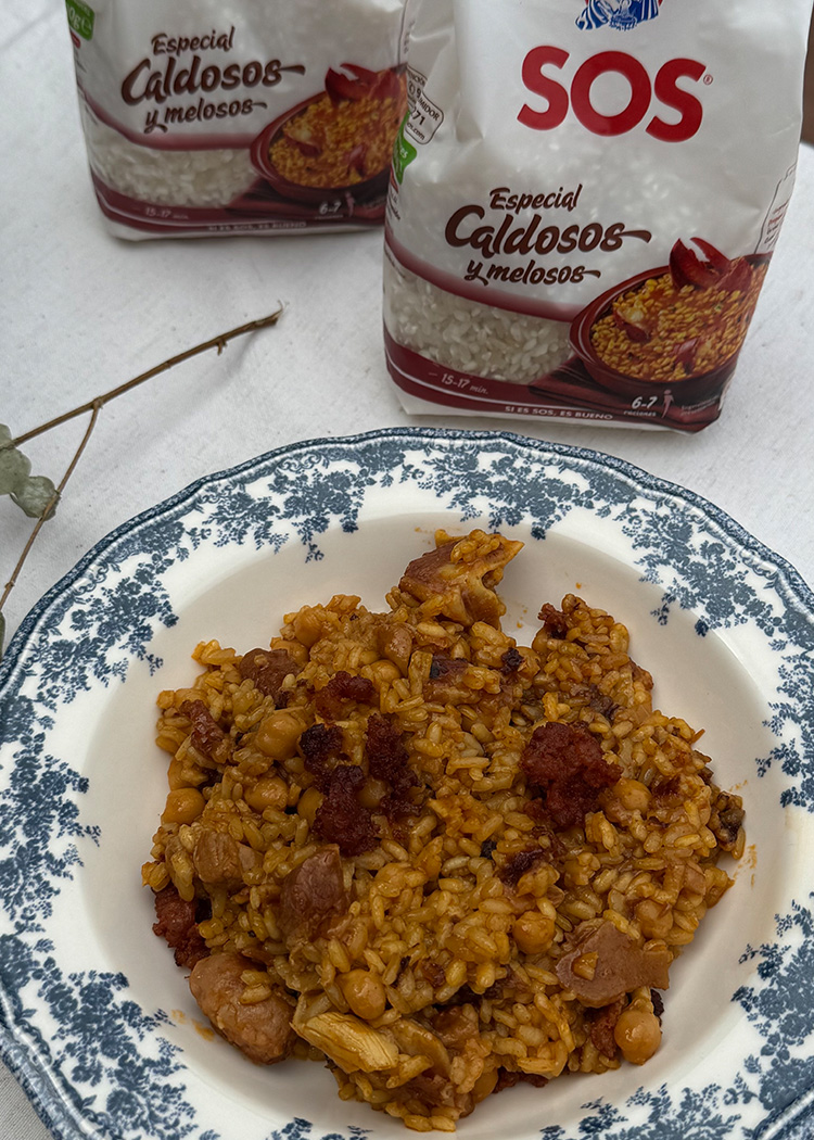 presentación para arroz a la zamorana