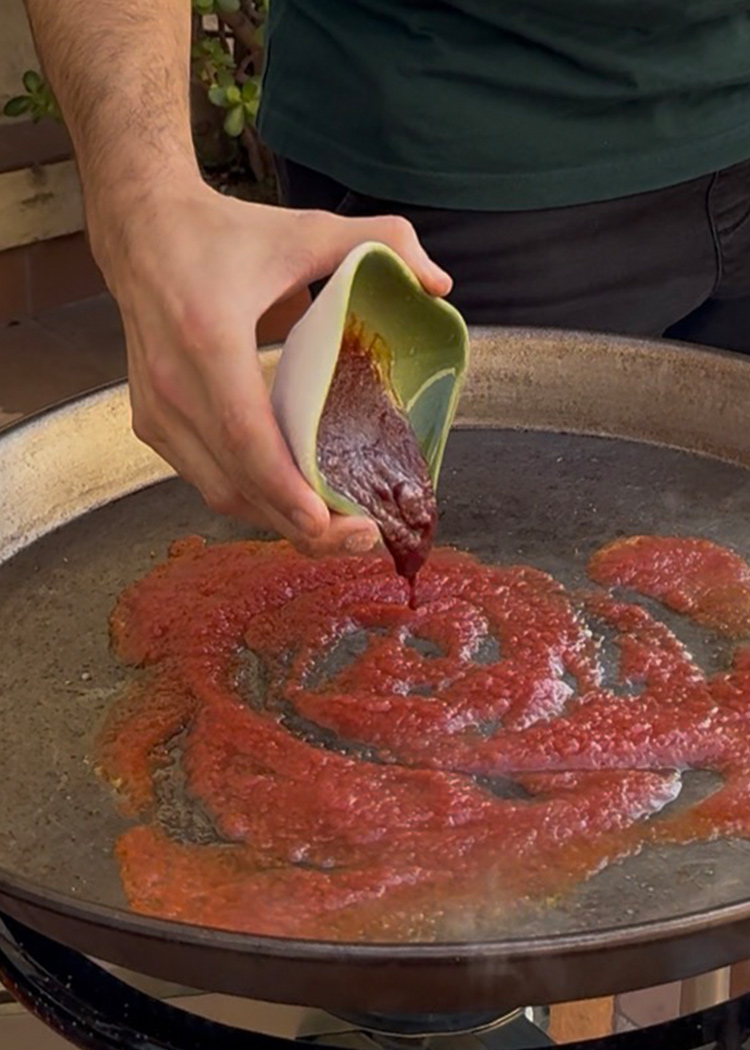 sofrito para arroz con pescado