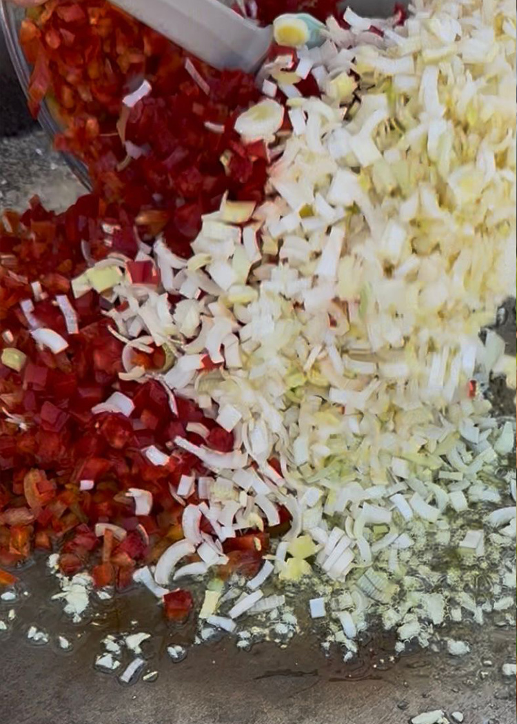 sofrito para arroz socarrat