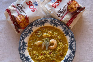 imagen receta Arroz caldoso con alcachofas: una vuelta creativa a la receta de siempre
