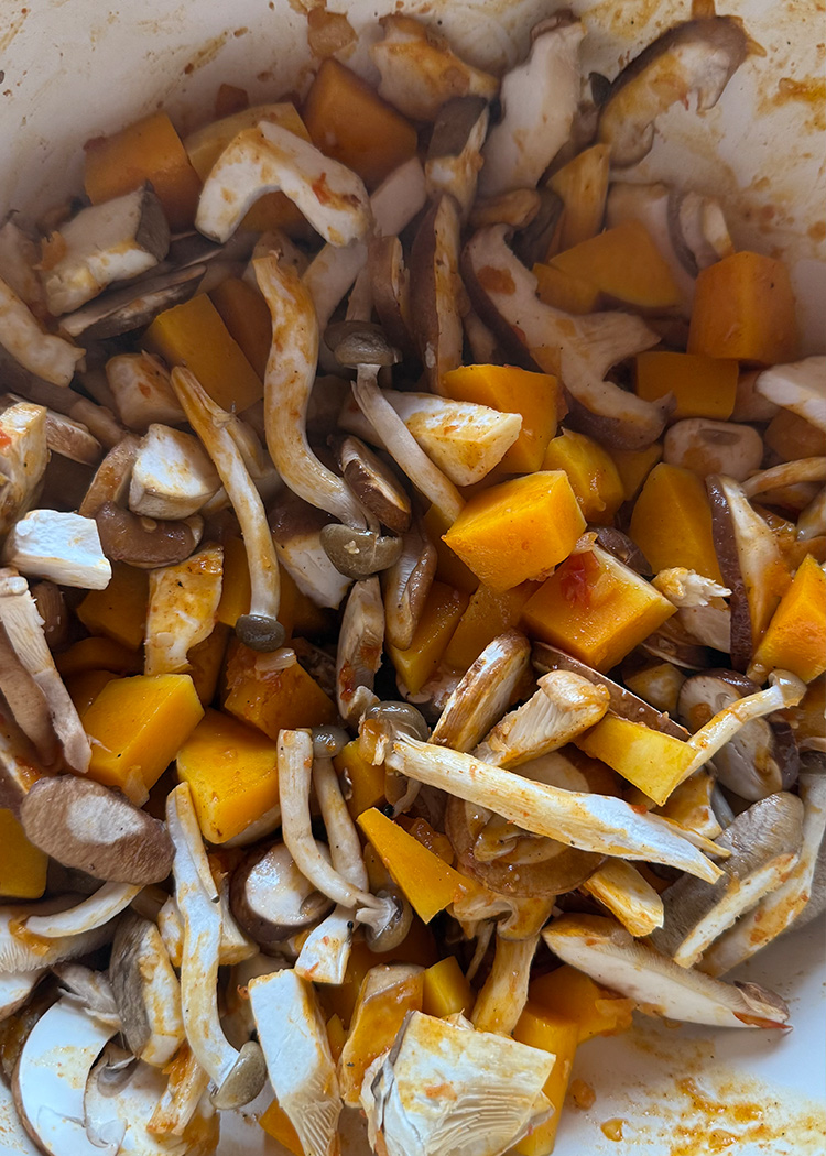 Sofrito arroz con calabaza