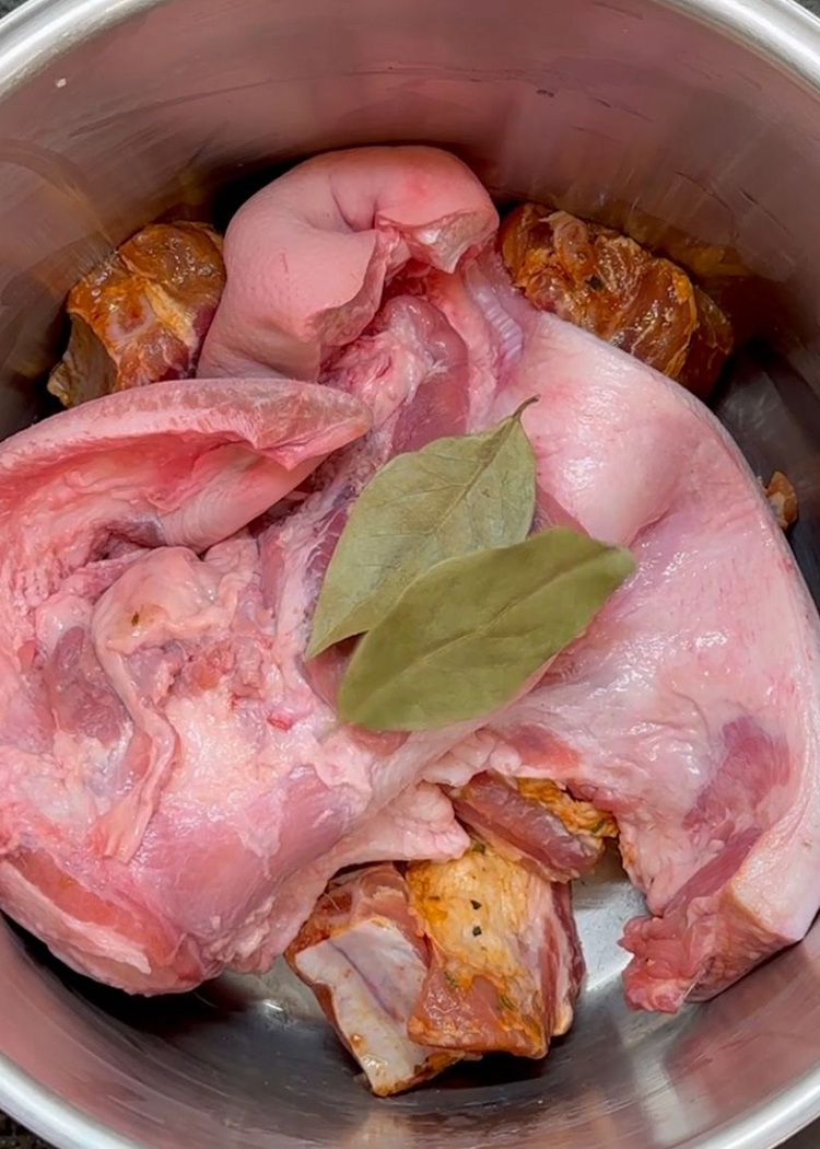 cocción para judías pintas con arroz 