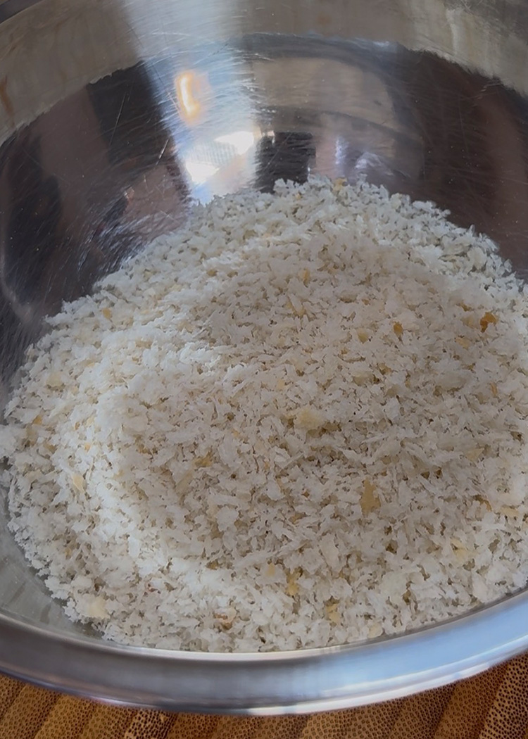 panko para arroz con butifarra negra y setas