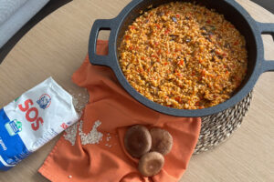 imagen receta Arroz con setas: receta fácil y sabrosa