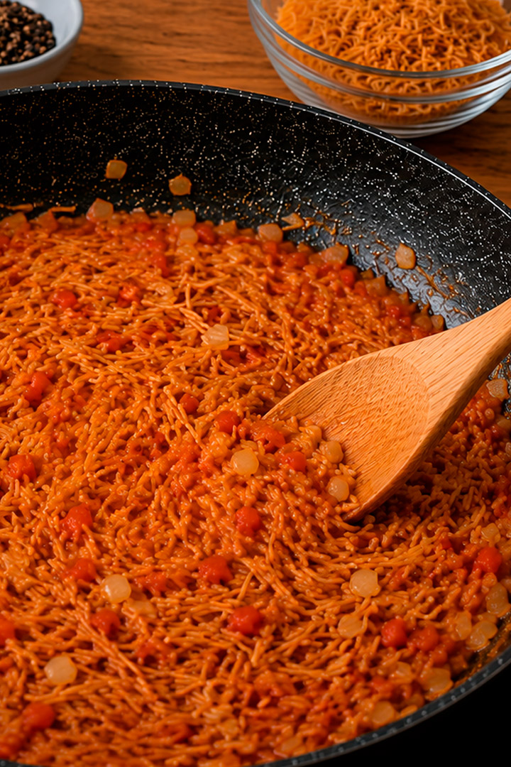 incorporar fideos